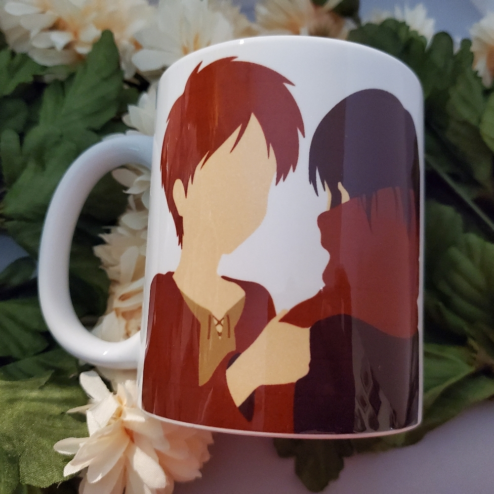 Eren & Mikasa Mug (attack on titan)